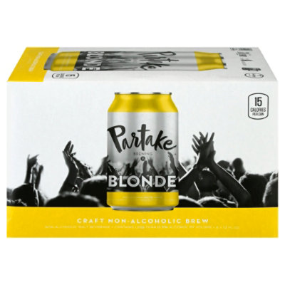 Partake Brewing Blonde Non Alcoholic In Cans - 6-12 FZ - Image 3