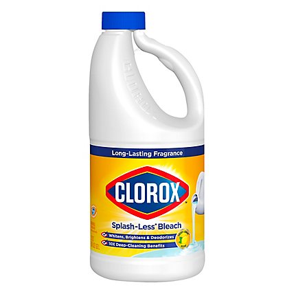 Clorox Bleach Splash-less Lemon Fresh - 55 FZ - Image 3