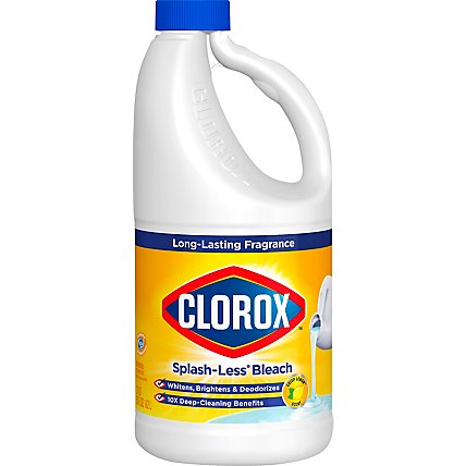 Clorox Bleach Splash-less Lemon Fresh - 55 FZ - Image 2