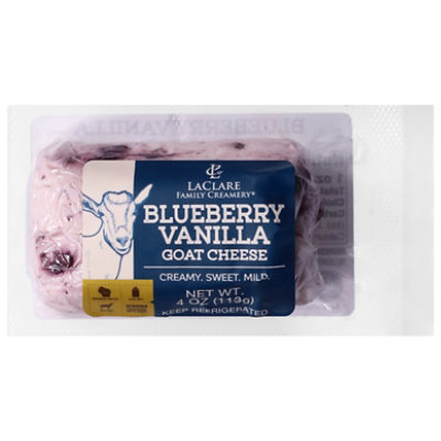 Laclare Farms Cheese Chevre Goat Blbry - 4 OZ - Image 1