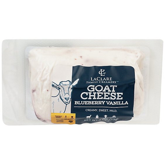 Laclare Farms Cheese Chevre Goat Blbry - 4 OZ