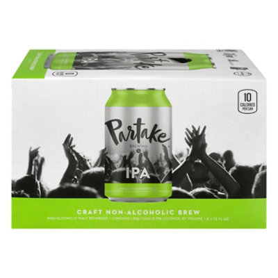 Partake Brewing Ipa Non Alcoholic In Cans - 6-12 FZ - Image 3