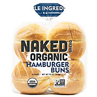 Naked Organic Hamburger Buns - 8 CT - Image 2