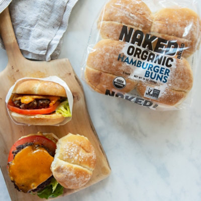Naked Organic Hamburger Buns - 8 CT - Image 2