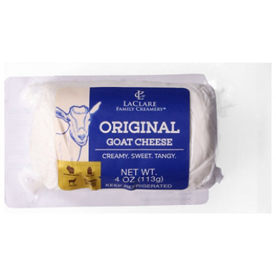 Laclare Farms Cheese Chevre Goat Naturl - 4 OZ - Image 1