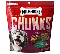 Milk Bone Turkey With Bacon Chunks Dog Treats - 12 OZ