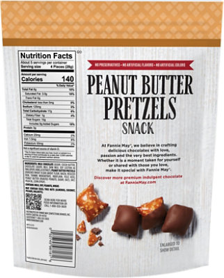 Fannie May Peanut Butter Pretzel Snack Mix Premium Bag - 5 Oz - Image 6