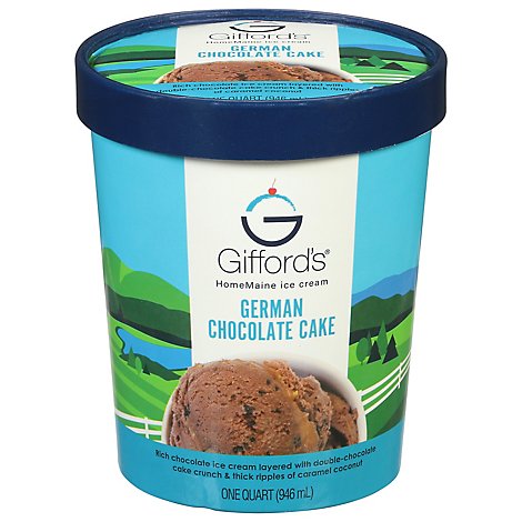 Layered With Flavor- Double Chocolate Cake Crunch In Our Rich Chocolate Ice - 32 OZ