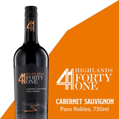 Highlands 41 Cabernet Sauvignon Bottle Wine - 750 ML
