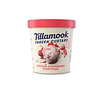 Tillamook Oregon Strawberry Shortcake Frozen Custard - 15 OZ