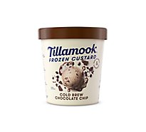 Tillamook Cold Brew Chocolate Chip Frozen Custard 15oz - 15 OZ