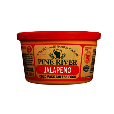 Pine River Cold Pack Jalapeno Cheese - 8 Oz