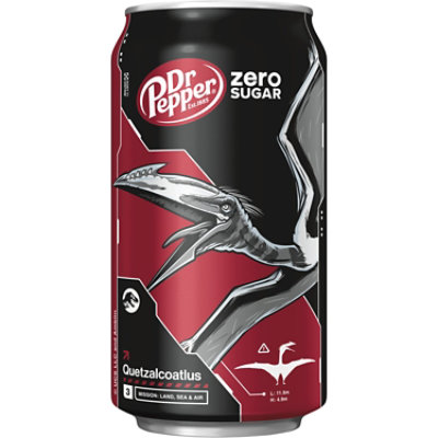 Dr Pepper Zero Sugar Soda In Can - 12-12 Fl. Oz. - Image 4