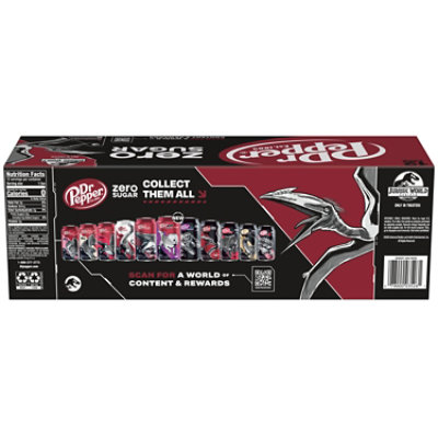 Dr Pepper Zero Sugar Soda In Can - 12-12 Fl. Oz. - Image 5