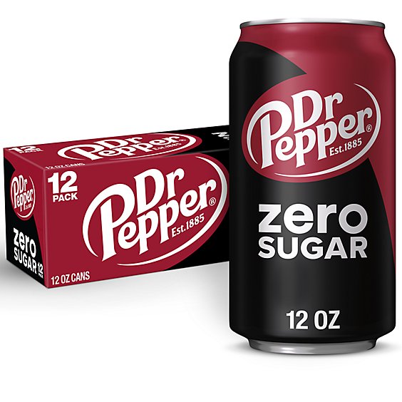 Zsgr Dr Pepper 12 Fl Oz Cans 12 Pack - 12-12 OZ