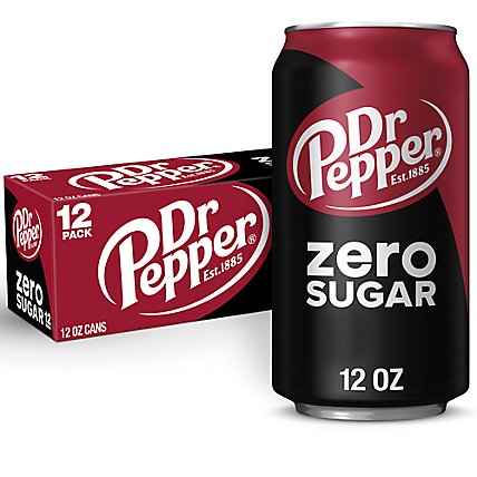 Zsgr Dr Pepper 12 Fl Oz Cans 12 Pack - 12-12 OZ - Image 1