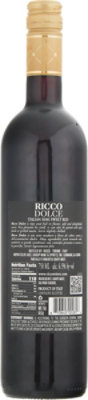 Ricco Dolce Rosso Sweet Red Wine - 750 ML - Image 6