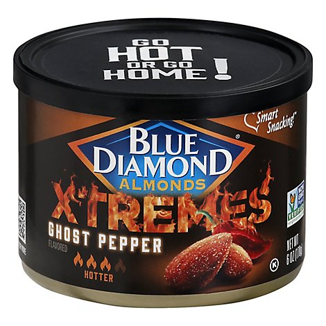 Blue Diamond Almonds Xtreme Ghost Pepper - 6 Oz
