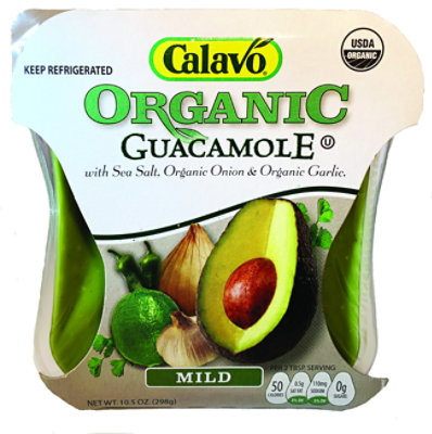 Calavo Mild Organic Guacamole - 10.5 OZ