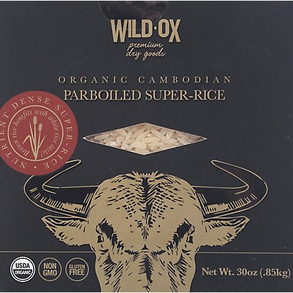 Wild Ox Rice Cambodian Parboiled - 30 OZ - Image 2