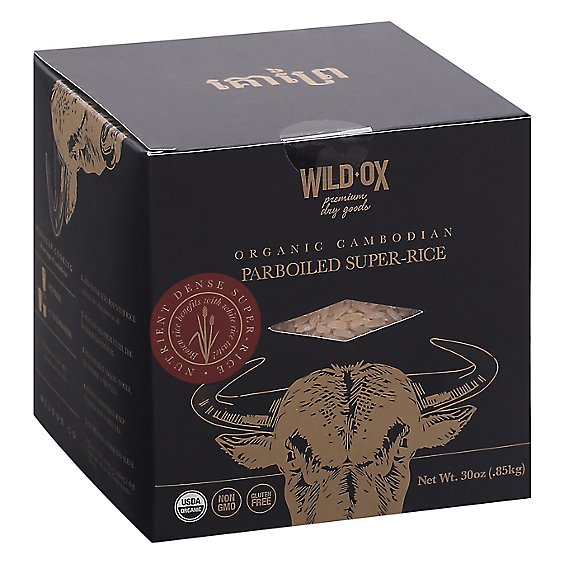 Wild Ox Rice Cambodian Parboiled - 30 OZ