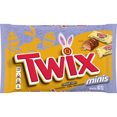 Twix Easter Caramel Chocolate Candy Cookie Bars - 10.43 Oz - Image 1