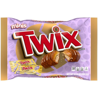 Twix Easter Caramel Chocolate Candy Cookie Bars - 10.43 Oz