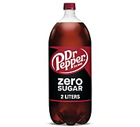 Dr Pepper Zero Sugar Soda Bottle - 2 Liter