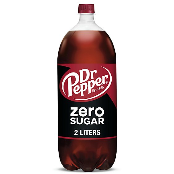 Zero Sugar Dr Pepper 2 L Bottle - 67.6 FZ