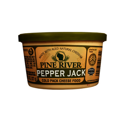 Pine River Cheese Pepper Jack Spread - 8 OZ