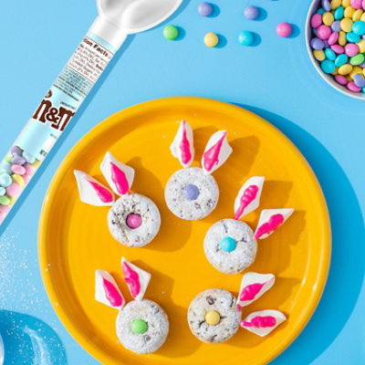 M&M'S Easter Milk Chocolate Candy Bunny Cane - 3 Oz - Image 4