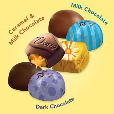 Dove Easter Assorted Dark Chocolate Milk Chocolate & Caramel Milk Chocolate Candy Mix - 22.6 Oz - Image 3