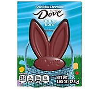 Dove Milk Chocolate Bunny Ears Easter Candy - 1.5 Oz