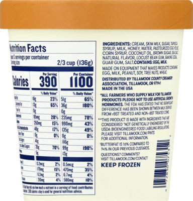 Tillamook Sea Salt And Honeycomb Toffee Frozen Custard - 15 Oz - Image 7