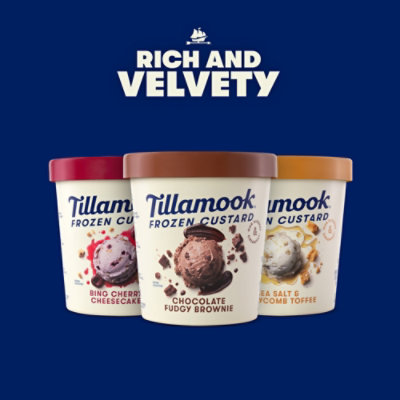 Tillamook Sea Salt And Honeycomb Toffee Frozen Custard - 15 Oz - Image 3