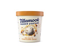 Tillamook Sea Salt & Honeycomb Frozen Custard - 15 OZ