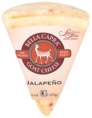 Bella Jalapeno Capra Goat Cheese - 6 OZ - Image 1