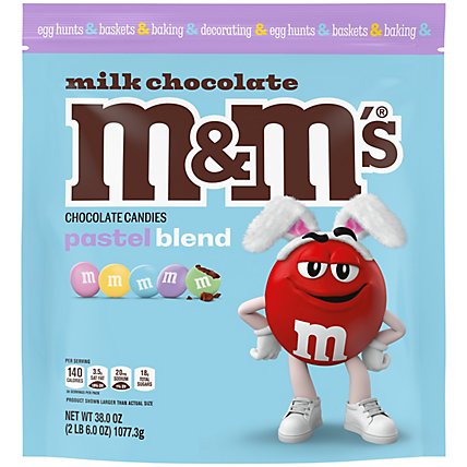 M&M'S Easter Milk Chocolate Candy Party Size 38 Oz Bag - Image 1
