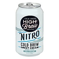 High Brew Coffee Nitro Cold Brew Sweet Cream - 10 OZ - Image 3