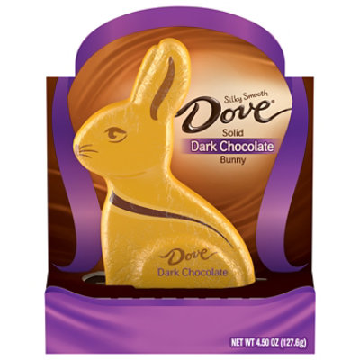 Dove Easter Bunny Dark Chocolate Candy Gift - 4.5 Oz - Image 1