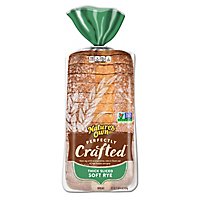 Natures Own Perfectly Crafted Soft Rye Bread Thick Sliced Non-GMO Rye Bread - 22 Oz - Image 1