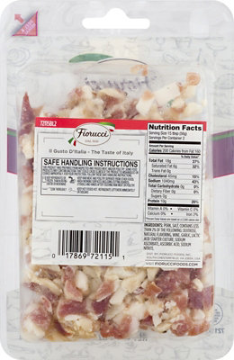 Fiorucci Pancetta Dicedva Dcd - 4 OZ - Image 5