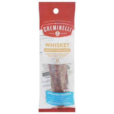 Creminelli Fine Meats Salame Whiskey - 5.5 OZ