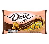 Dove Promises Milk Chocolate Peanut Butter Easter Candy Eggs Individually Wrapped - 7.94 Oz