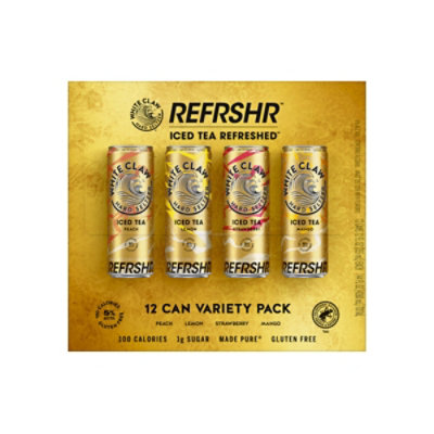 White Claw Hard Seltzer Iced Tea Variety Pack In Cans - 12-12 FZ - Image 5