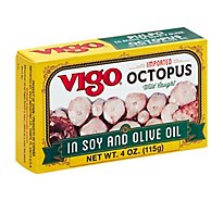 Vigo Squid In Oil Jumbo - 4 Oz