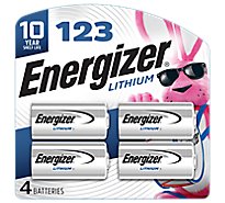 Energizer 123 Lithium Photo Batteries - 4 Count