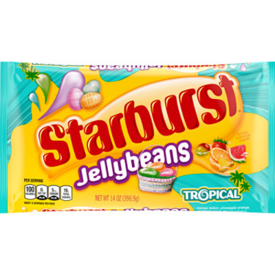  Starburst Candy Jelly Beans Tropical Easter - 14 Oz 