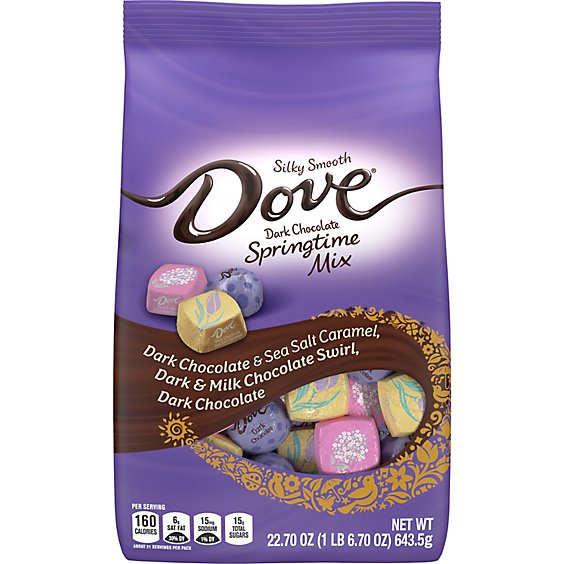 Dove Easter Variety Pack Dark Chocolate Candy Assortment - 22.7 Oz