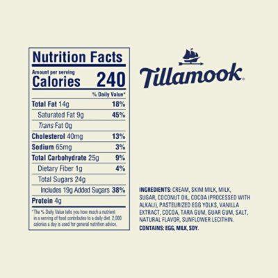 Tillamook Chocolate Chip Ice Cream - 48 Oz - Image 7